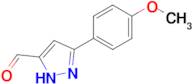 3-(4-Methoxyphenyl)-1H-pyrazole-5-carbaldehyde