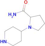 1-(Piperidin-4-yl)pyrrolidine-2-carboxamide