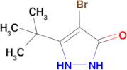 4-bromo-5-tert-butyl-2,3-dihydro-1H-pyrazol-3-one