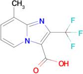 8-Methyl-2-(trifluoromethyl)imidazo[1,2-a]pyridine-3-carboxylic acid