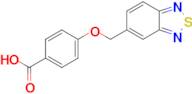 4-(Benzo[c][1,2,5]thiadiazol-5-ylmethoxy)benzoic acid