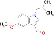 1-Isobutyl-5-methoxy-1H-indole-3-carbaldehyde