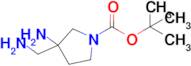 Tert-butyl 3-amino-3-(aminomethyl)pyrrolidine-1-carboxylate