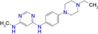N4-(4-(4-ethylpiperazin-1-yl)phenyl)-N6-methylpyrimidine-4,6-diamine