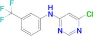 6-Chloro-N-(3-(trifluoromethyl)phenyl)pyrimidin-4-amine