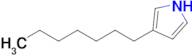 3-Heptyl-1H-pyrrole