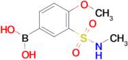 (4-Methoxy-3-(N-methylsulfamoyl)phenyl)boronic acid