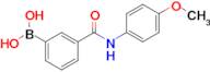 (3-((4-Methoxyphenyl)carbamoyl)phenyl)boronic acid