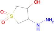 3-Hydrazinyl-4-hydroxytetrahydrothiophene 1,1-dioxide