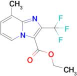 Ethyl 8-methyl-2-(trifluoromethyl)imidazo[1,2-a]pyridine-3-carboxylate