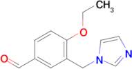 3-((1H-imidazol-1-yl)methyl)-4-ethoxybenzaldehyde