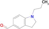 1-Propylindoline-5-carbaldehyde