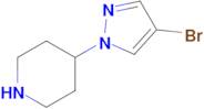 4-(4-Bromo-1H-pyrazol-1-yl)piperidine