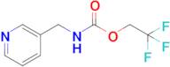 2,2,2-Trifluoroethyl (pyridin-3-ylmethyl)carbamate