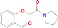 2-(2-Oxo-2-(pyrrolidin-1-yl)ethoxy)benzaldehyde