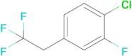 1-Chloro-2-fluoro-4-(2,2,2-trifluoroethyl)benzene