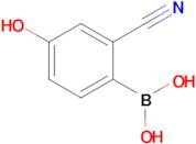 (2-Cyano-4-hydroxyphenyl)boronic acid