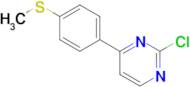 2-Chloro-4-(4-(methylthio)phenyl)pyrimidine