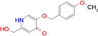 2-(Hydroxymethyl)-5-((4-methoxybenzyl)oxy)pyridin-4(1H)-one