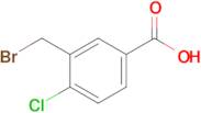 3-(Bromomethyl)-4-chlorobenzoic acid