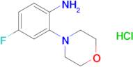 4-Fluoro-2-morpholinoaniline hydrochloride
