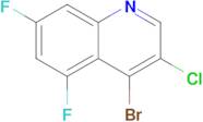 4-Bromo-3-chloro-5,7-difluoroquinoline