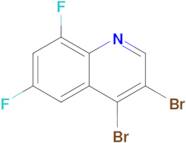 3,4-Dibromo-6,8-difluoroquinoline