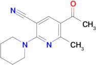 5-Acetyl-6-methyl-2-(piperidin-1-yl)nicotinonitrile