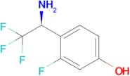 (S)-4-(1-amino-2,2,2-trifluoroethyl)-3-fluorophenol