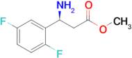 Methyl (S)-3-amino-3-(2,5-difluorophenyl)propanoate