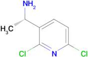 (S)-1-(2,6-dichloropyridin-3-yl)ethan-1-amine