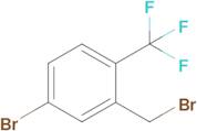 4-Bromo-2-(bromomethyl)-1-(trifluoromethyl)benzene