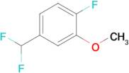 4-(Difluoromethyl)-1-fluoro-2-methoxybenzene