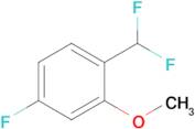 1-(Difluoromethyl)-4-fluoro-2-methoxybenzene