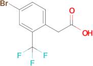 2-(4-Bromo-2-(trifluoromethyl)phenyl)acetic acid