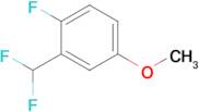 2-(Difluoromethyl)-1-fluoro-4-methoxybenzene