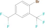 1-Bromo-4-(difluoromethyl)-2-(trifluoromethyl)benzene