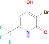 3-bromo-4-hydroxy-6-(trifluoromethyl)-1,2-dihydropyridin-2-one