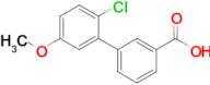 2'-Chloro-5'-methoxy-[1,1'-biphenyl]-3-carboxylic acid