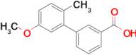 5'-Methoxy-2'-methyl-[1,1'-biphenyl]-3-carboxylic acid