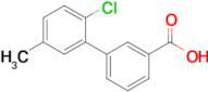 2'-Chloro-5'-methyl-[1,1'-biphenyl]-3-carboxylic acid