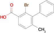 2-Bromo-6-methyl-[1,1'-biphenyl]-3-carboxylic acid