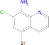 5-Bromo-7-chloroquinolin-8-amine