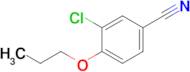 3-Chloro-4-propoxybenzonitrile