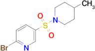 2-Bromo-5-((4-methylpiperidin-1-yl)sulfonyl)pyridine