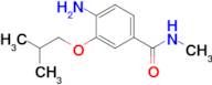 4-Amino-3-isobutoxy-N-methylbenzamide