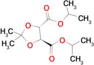 Diisopropyl (4S,5S)-2,2-dimethyl-1,3-dioxolane-4,5-dicarboxylate