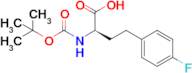 (R)-2-((tert-butoxycarbonyl)amino)-4-(4-fluorophenyl)butanoic acid