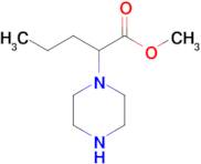 Methyl 2-(piperazin-1-yl)pentanoate