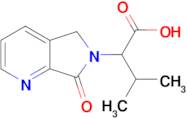 3-Methyl-2-(7-oxo-5,7-dihydro-6H-pyrrolo[3,4-b]pyridin-6-yl)butanoic acid